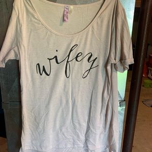 Wifey tshirt